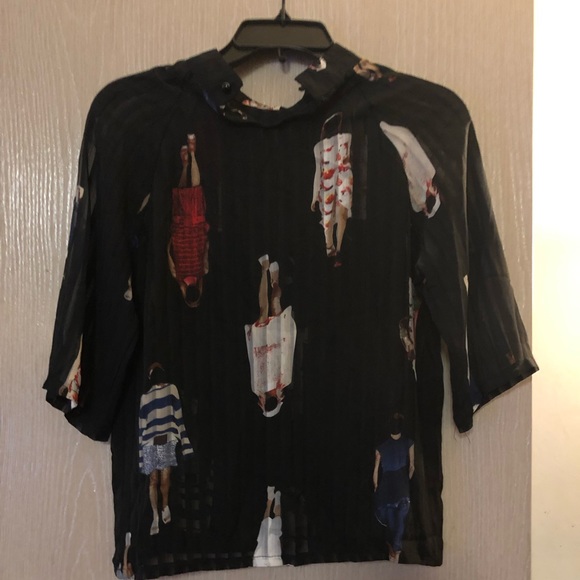 Semi sheer top - Picture 1 of 2